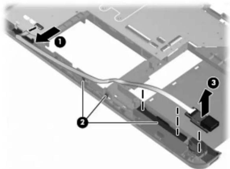 HP Pavilion dv6-3085ea - Description Spare part number - 2