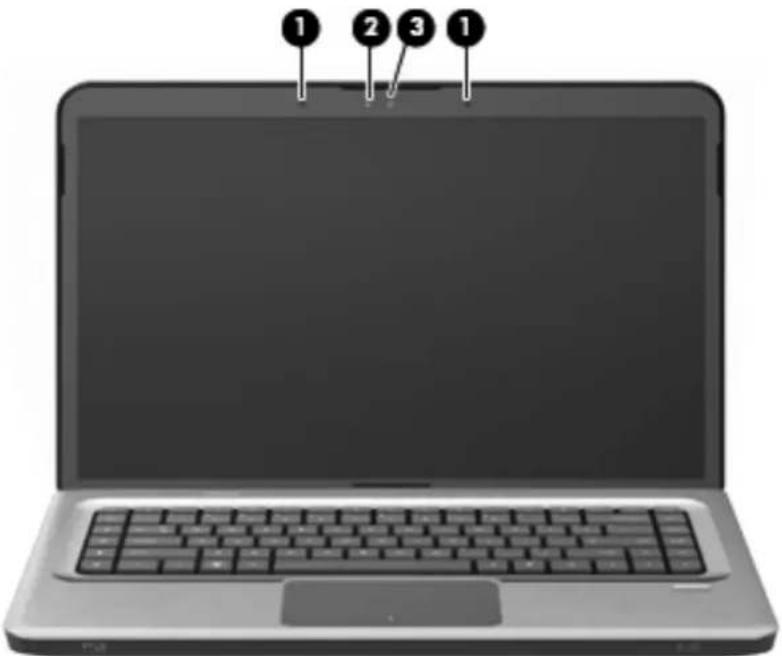 HP Pavilion dv6-3085ea - Display components - 1