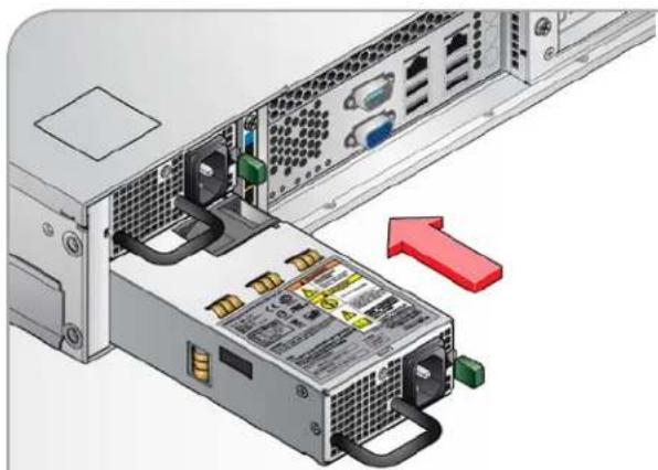 LACIE 12big Rack Network - Installing a Power Supply Unit - 2