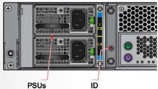 LACIE 12big Rack Network - Power Supply Unit LEDs - 1