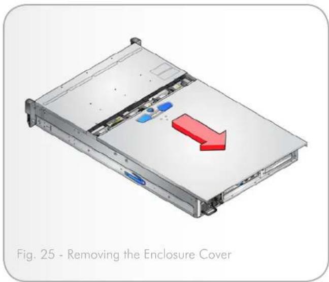 LACIE 12big Rack Network - Removing a Cooling Fan - 1
