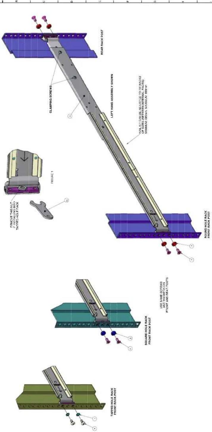 LACIE 12big Rack Network - Rail Kit Installation - 1