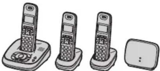 PANASONIC KX-TG4012N - Model composition - 3