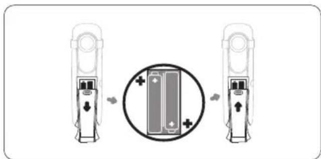 PHILIPS CD6402B - Install rechargeable batteries - 1