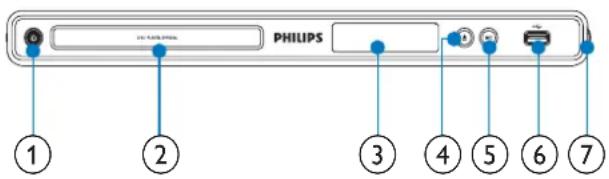 PHILIPS DVP3336X - Product overview - 1