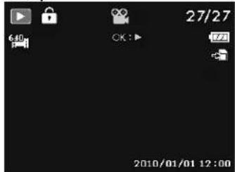 6:40 OK : ▶ 27/27 2010/01/01 12:00