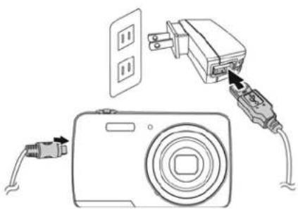 PHILIPS DSC112BL - Charging the Battery by USB - 1