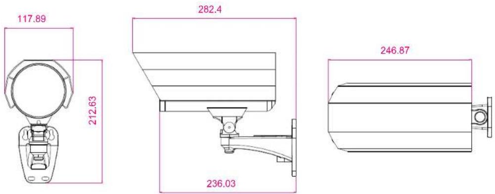 LOGILINK AVN363V - Dimensions - 1