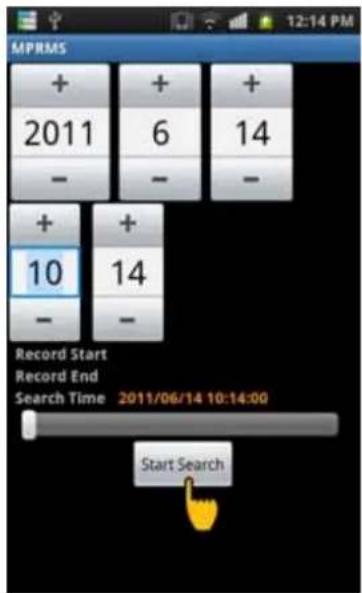MPRMS + 2011 - + + 6 - + 14 - + 10 - 14 - Record Start Record End Search Time 2011/06/14 10:14:00 Start Search