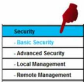 Security - Basic Security - Advanced Security - Local Management - Remote Management