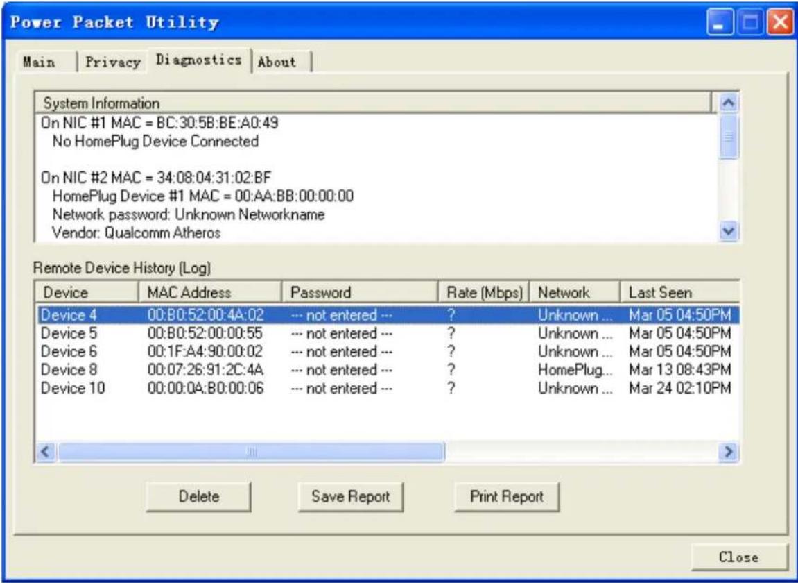 Rosewill RPLC-200KIT - Diagnostics Tab - 1