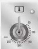 SMEG A1WH-6 - THERMOSTAT SELECTOR SWITCH FROM 50° TO 250°C - 1