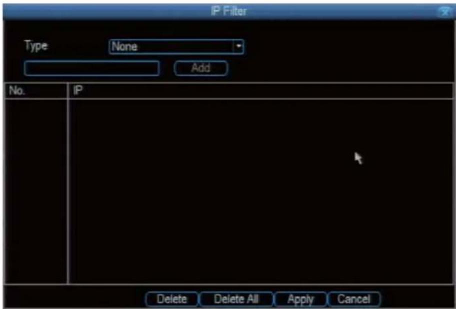 SWANN SWDVK-830008 - Network: Advanced: IP Filter - 1