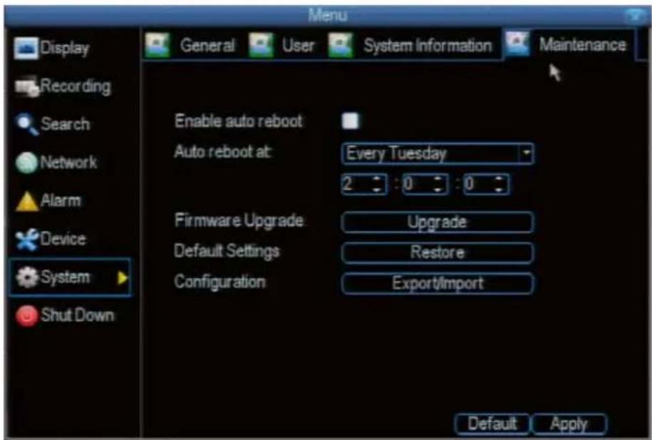SWANN SWDVK-830008 - System: Maintenance - 1