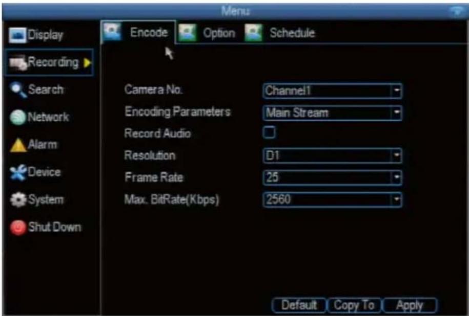 SWANN SWDVK-830008 - Recording: Encode - 1
