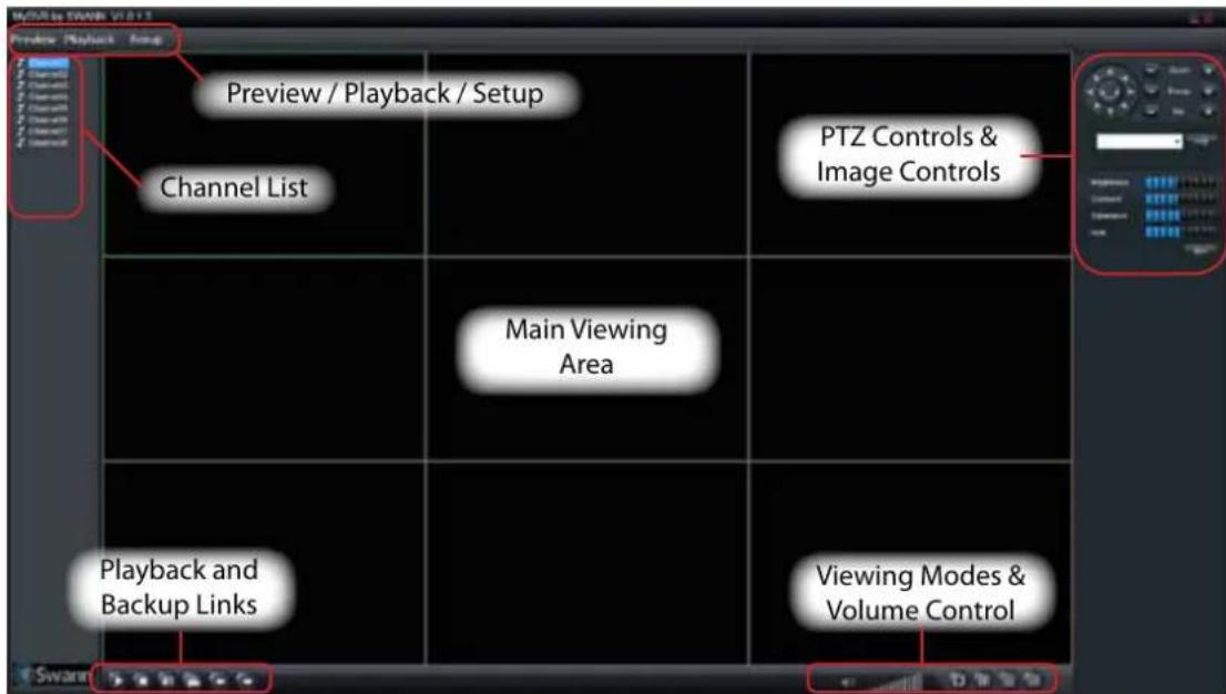 SWANN SWDVK-830008 - MyDVR: Interface - 1