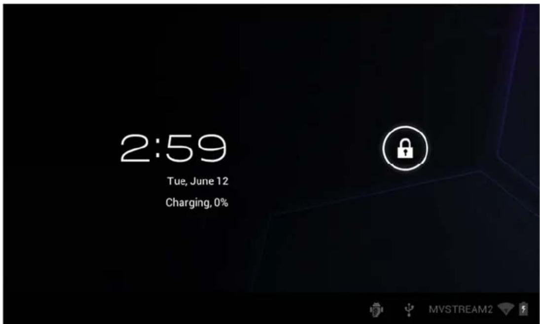 NEVIR NVR-TAB7 S4 - Main screen - 1