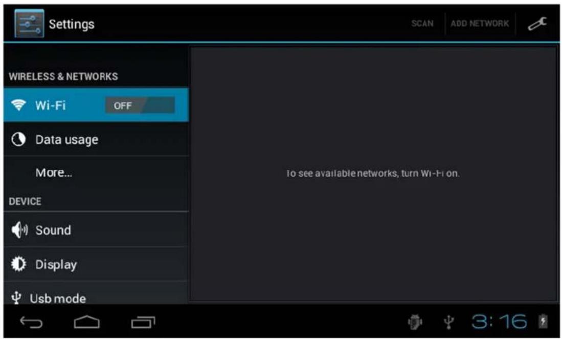 NEVIR NVR-TAB7 S4 - Configuração - 1