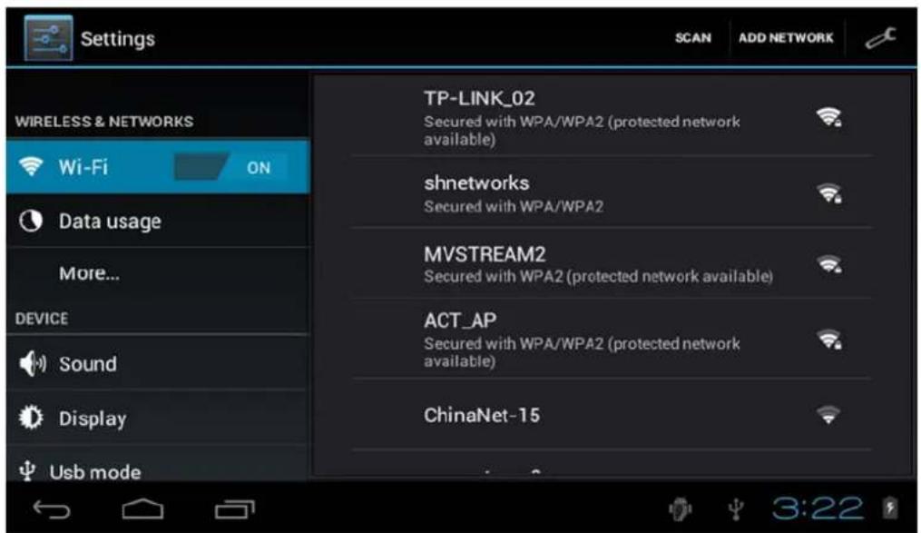 NEVIR NVR-TAB7 S4 - Wireless and Network - 1