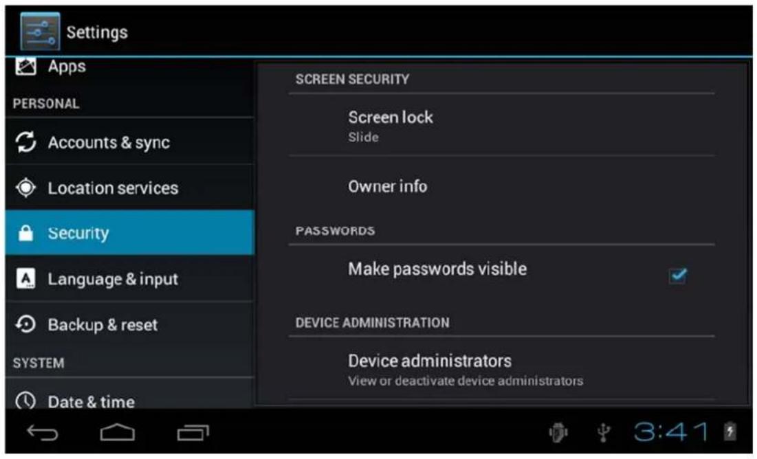 NEVIR NVR-TAB7 S4 - Seguridad - 1