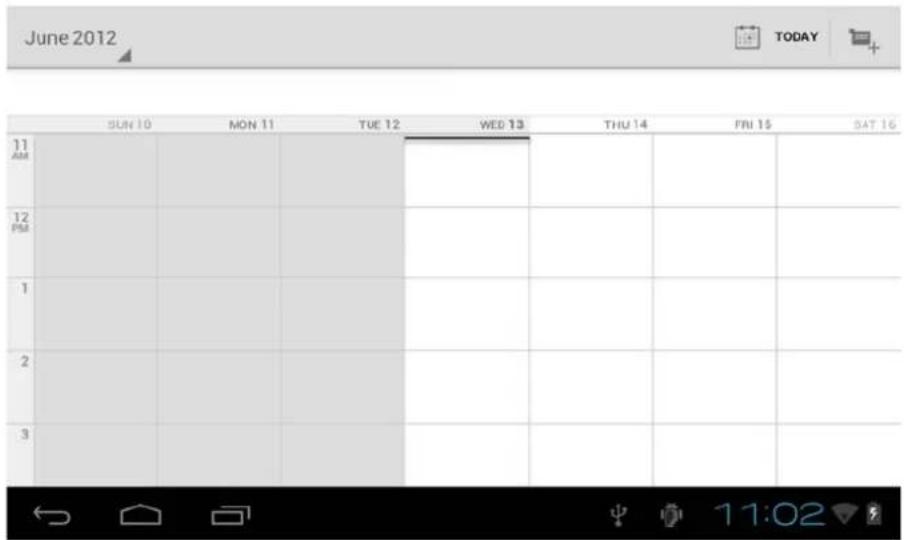 NEVIR NVR-TAB7 S4 - Calendário. - 1