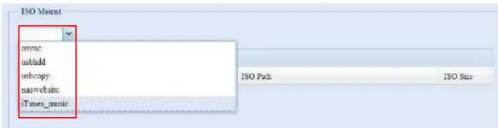 ISO Mount nsync usbadd usbcopy naswebsite iTunes_music ISO Path ISO Size