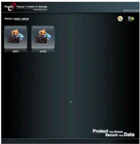 Theius® Thecus® Creator in Storage www.thetus.com Photos >andy's album alvin andy 1 Protect Your Source Secure Your Data