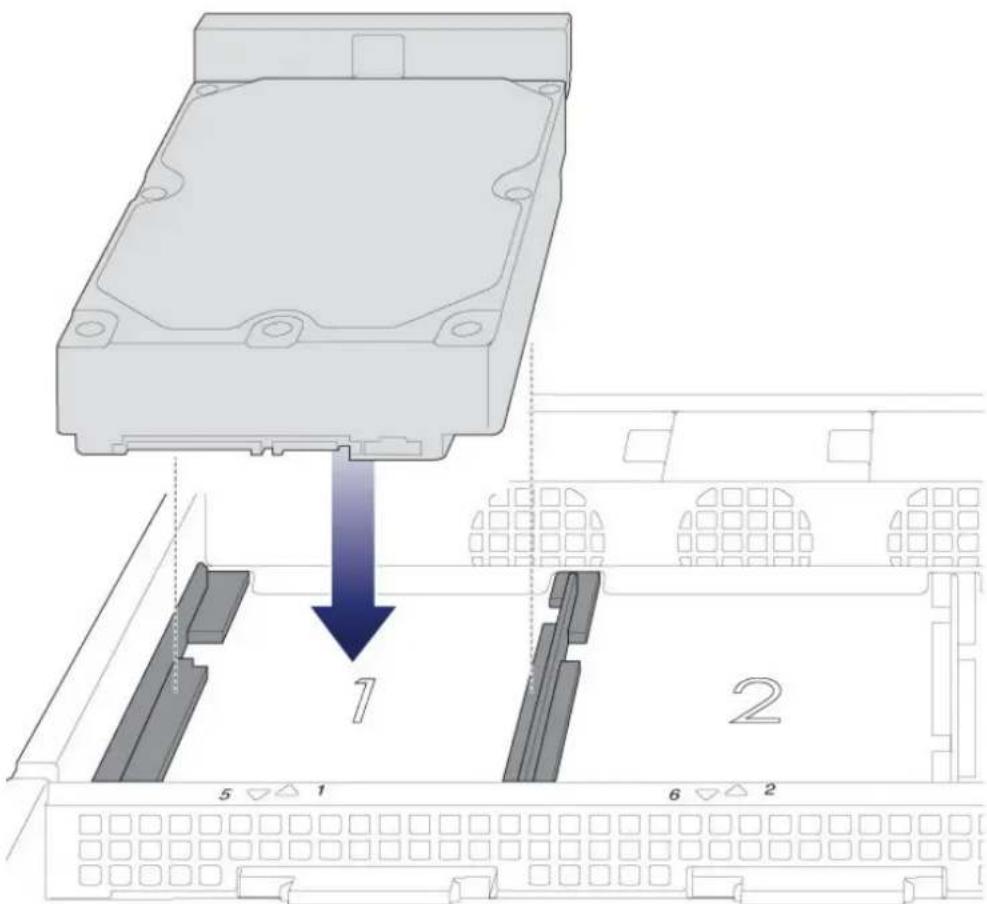 LACIE 9000476EK - Insert the hard drives - 2