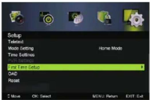 NEVIR NVR-7507-19HD-B - TV Menu - 1