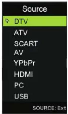 NEVIR NVR-7507-19HD-B - TV Menu - 1