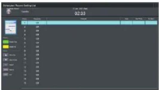 NEVIR NVR-7507-19HD-B - PVR Settings - 4