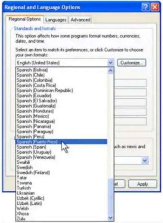 ELO E268268 - Selecting the Language - 3