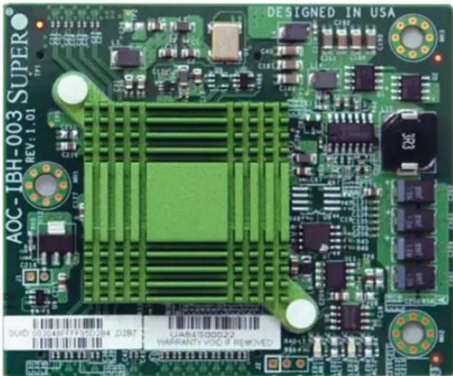 AOC-IBH-003 SUPER REV: 1.01 DESIGNED IN USA QUAD 003048F9F95D2B4_D2BT UAB4S00022 WARRANTY VOID IF REMOVED