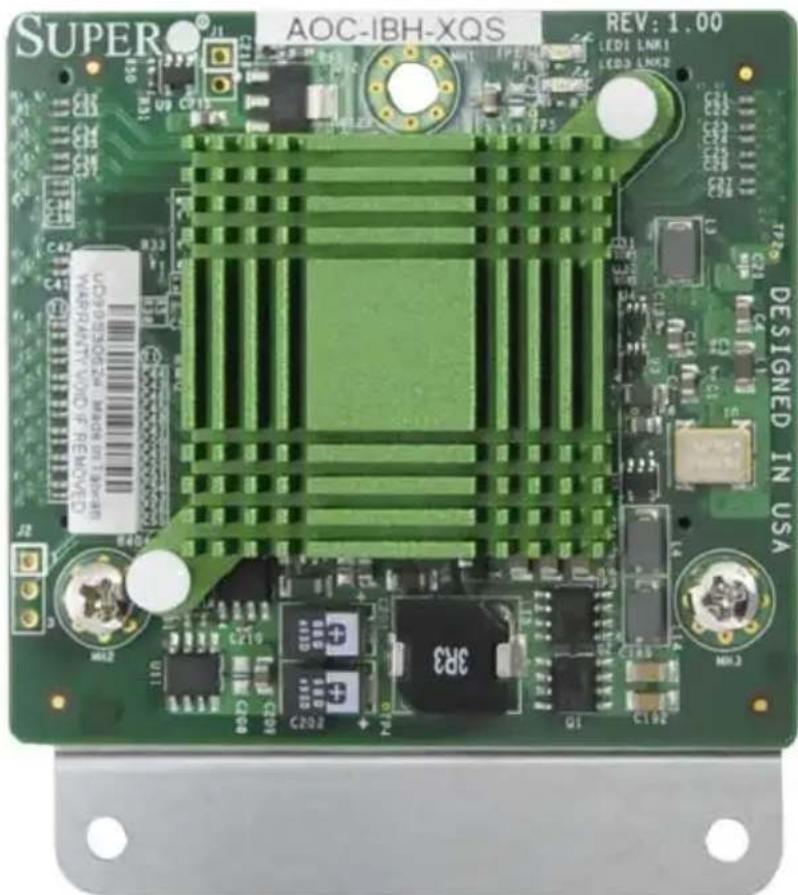 SUPER® AOC-IBH-XQS REV: 1.00 LED1 LNR1 LED3 LNR2 DESIGNED IN USA J2 R33 UCPB26062W MAOR ON TSP-R48 WARRANTY VOUTIF REMOVED C219 C202 G1 C192 MP3