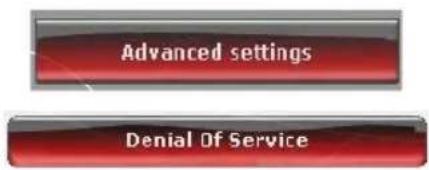 Advanced settings Denial Of Service