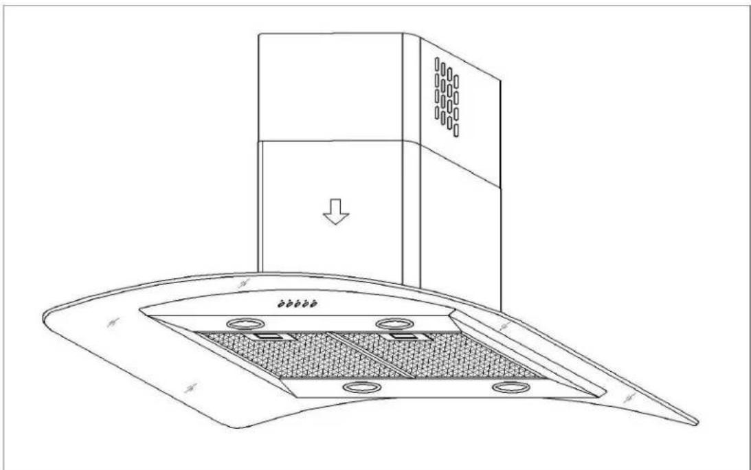 KELVINATOR KCH110ST - Island Hood - 11