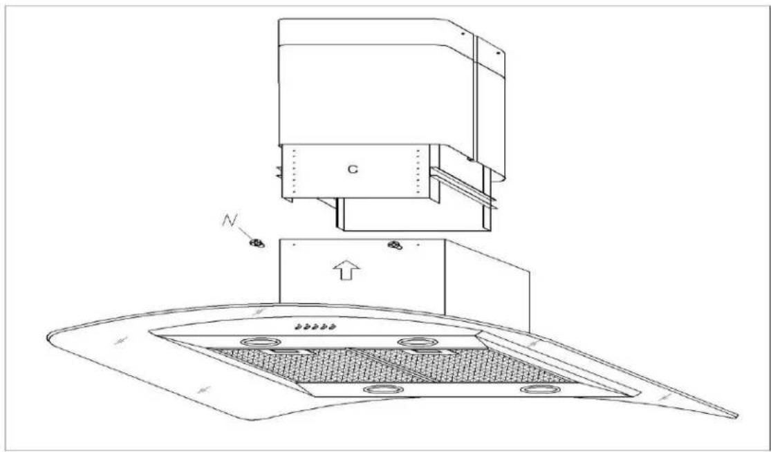 KELVINATOR KCH900IS - Island Hood - 9
