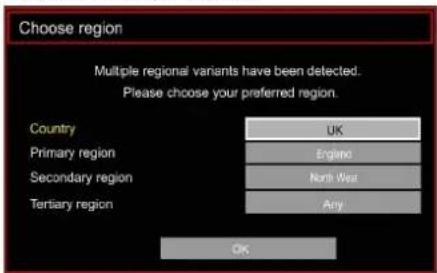 Choose region Multiple regional variants have been detected. Please choose your preferred region. Country UK Primary region England Secondary region North West Tertiary region Any OK