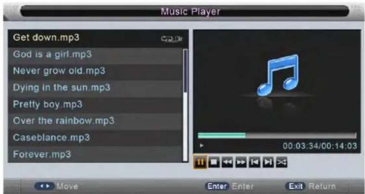 NEVIR NVR-7402-29HD-B - Music Menu - 3