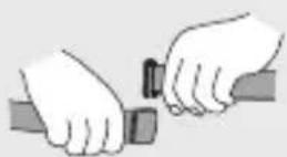 Pyle PSBTHR70GN - Workout Mode - Wearing the Chest Strap - 3