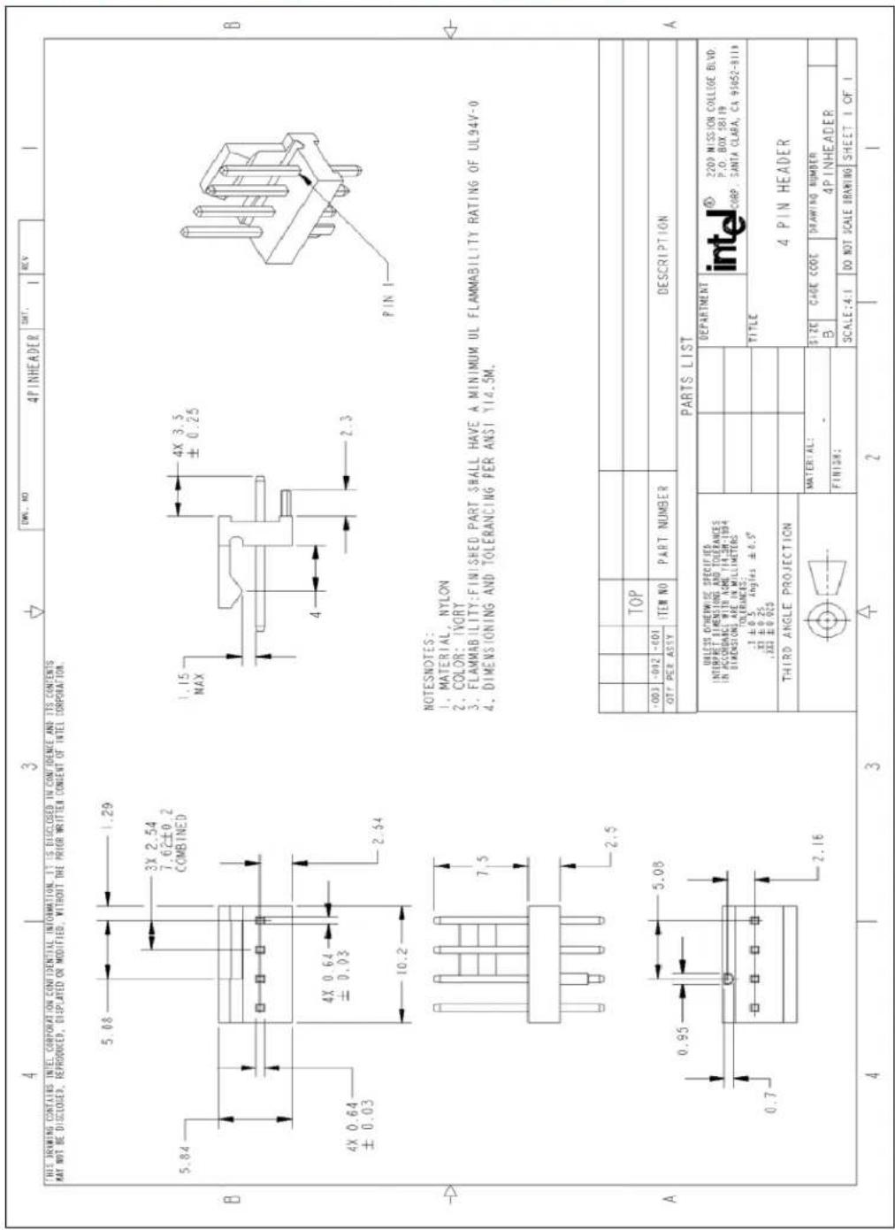 LENOVO X5260 - Boxed Processor Heat Sink Dimensions (CEK) - 7