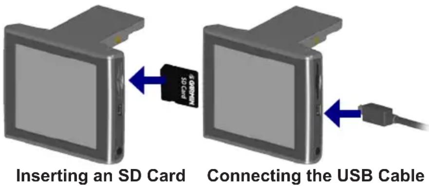 GARMIN nüvi 310T - Step 1: Insert an SD Card (Optional) - 1