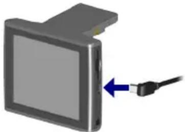 GARMIN nüvi 310T - Connecting the FM Traffic Receiver - 1