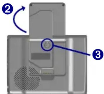 GARMIN nüvi 310T - Resetting Your nüvi - 1