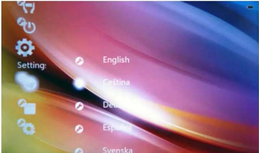 Setting: English Čeština Deučić Español Svenska