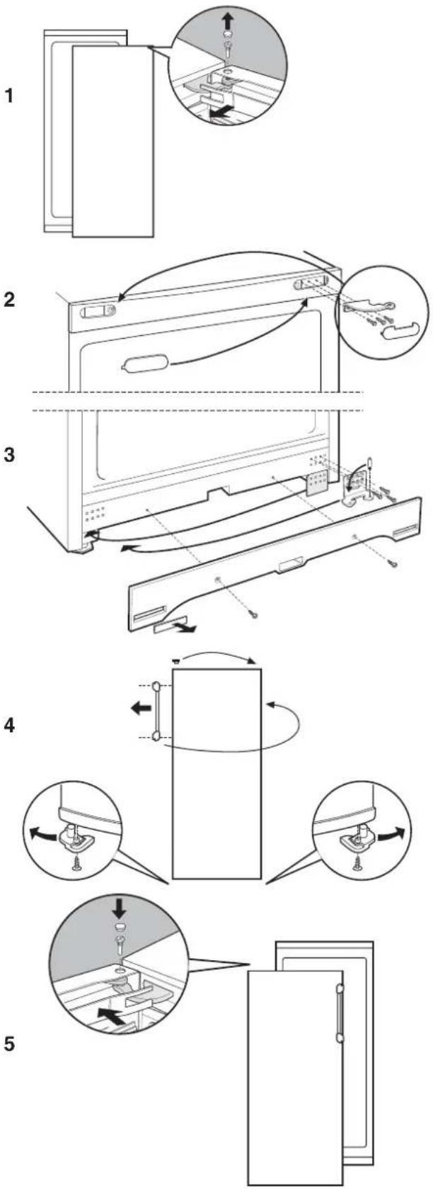 Hotbrick RLS175X - Reversible door - 1