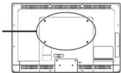Hanns.G SJ42DMBE - Dissembling the stand base - 2