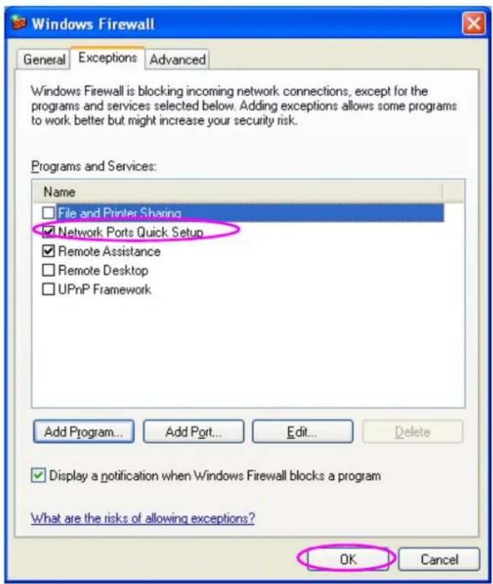Intellinet 501507 - Step7. A new program “Network Ports Quick Setup” is displayed in the list, click “Ok”. - 2