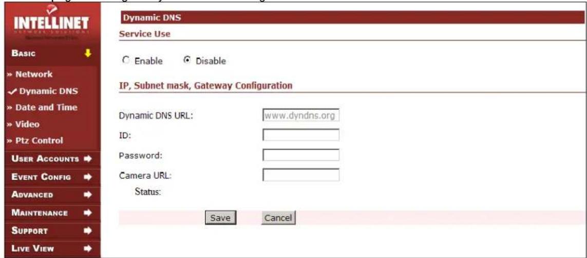 Intellinet 550260 - Dynamic DNS - 2
