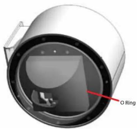 Moog Videolarm DDW10CR2 - Align insert and install dome - 1